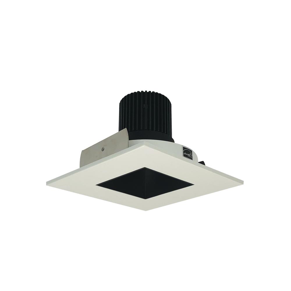 4&#34; Iolite LED Square Reflector with Square Aperture, 1000lm / 14W, 3000K, Black Reflector /