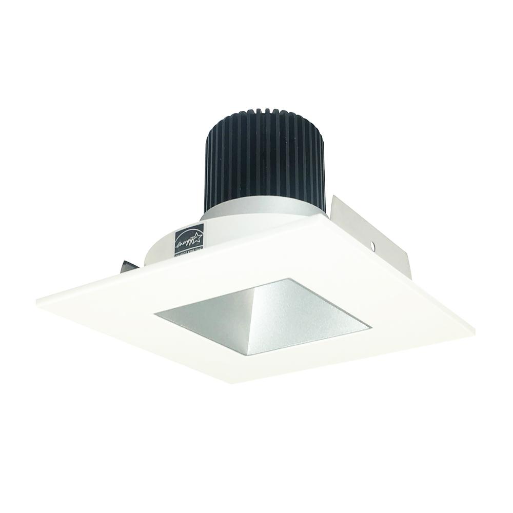 4&#34; Iolite LED Square Reflector with Square Aperture, 10-Degree Optic, 800lm / 12W, 3000K, Haze