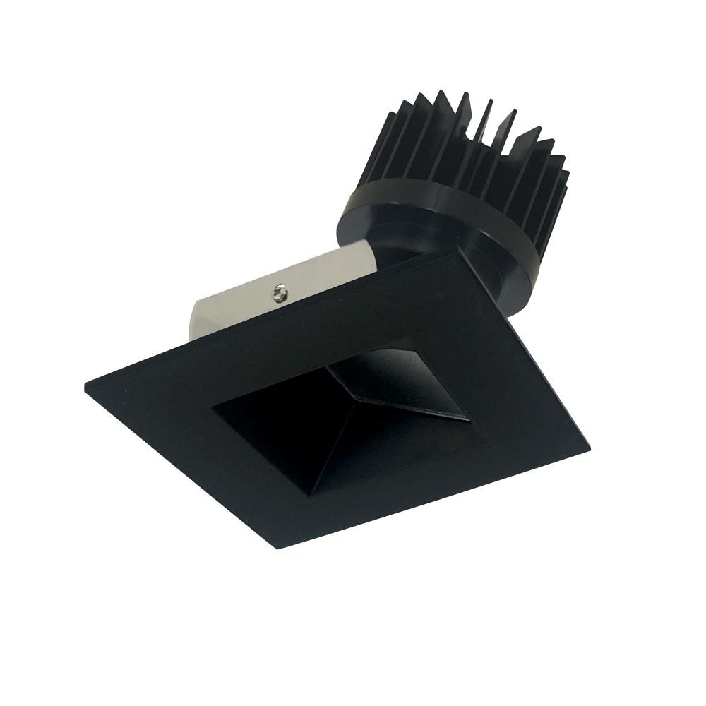 4&#34; Iolite LED Square Wall Wash, 1500lm/2000lm (varies by housing), 4000K, Black Reflector /