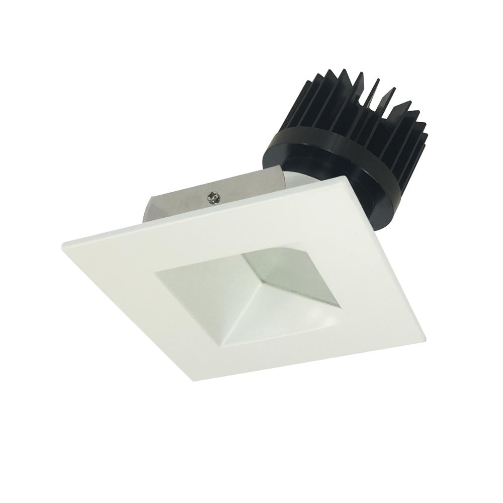 4&#34; Iolite LED Square Wall Wash, 1500lm/2000lm (varies by housing), 2700K, Matte Powder White