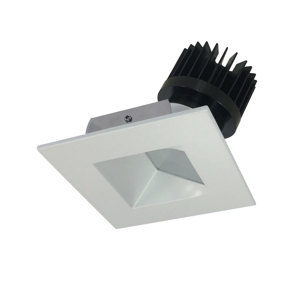 4&#34; Iolite LED Square Wall Wash, 1500lm/2000lm (varies by housing), 2700K, White Reflector /