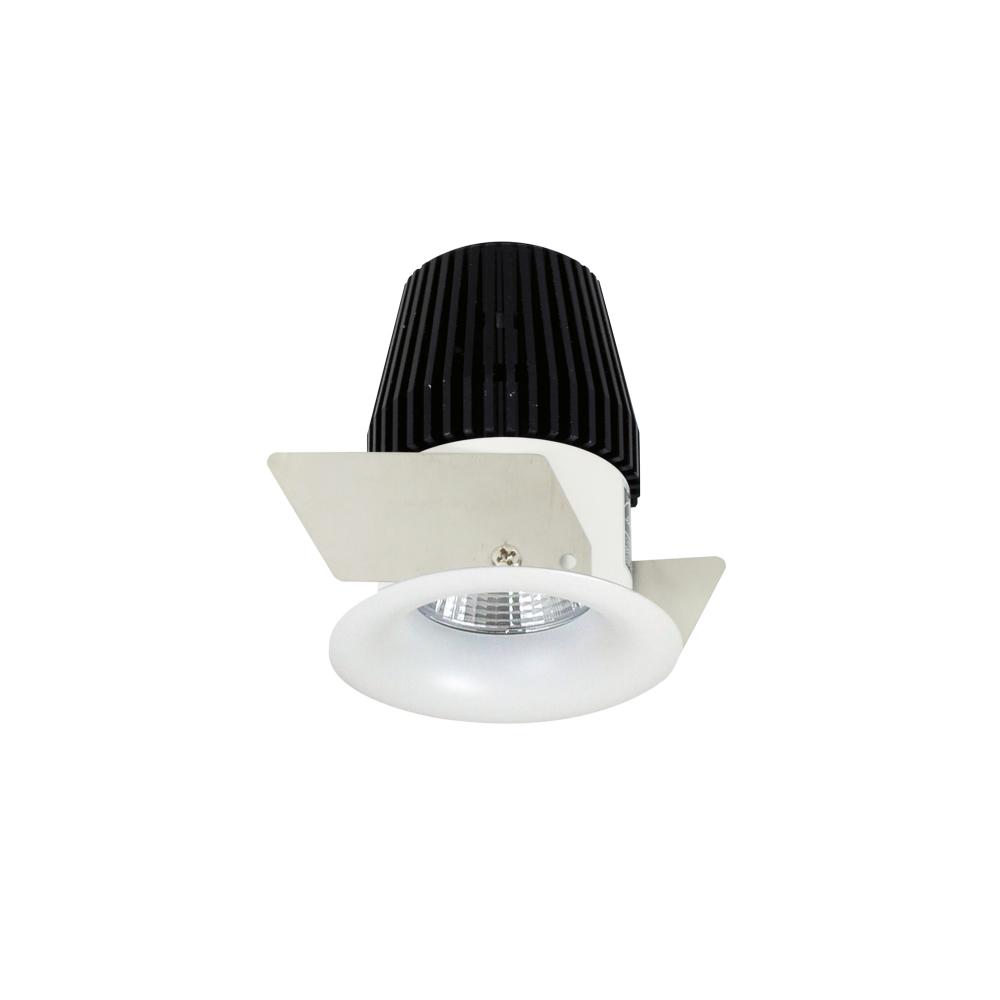 1&#34; Iolite LED BWF Round Bullnose, 600lm, 3000K, Matte Powder White Reflector / Matte Powder