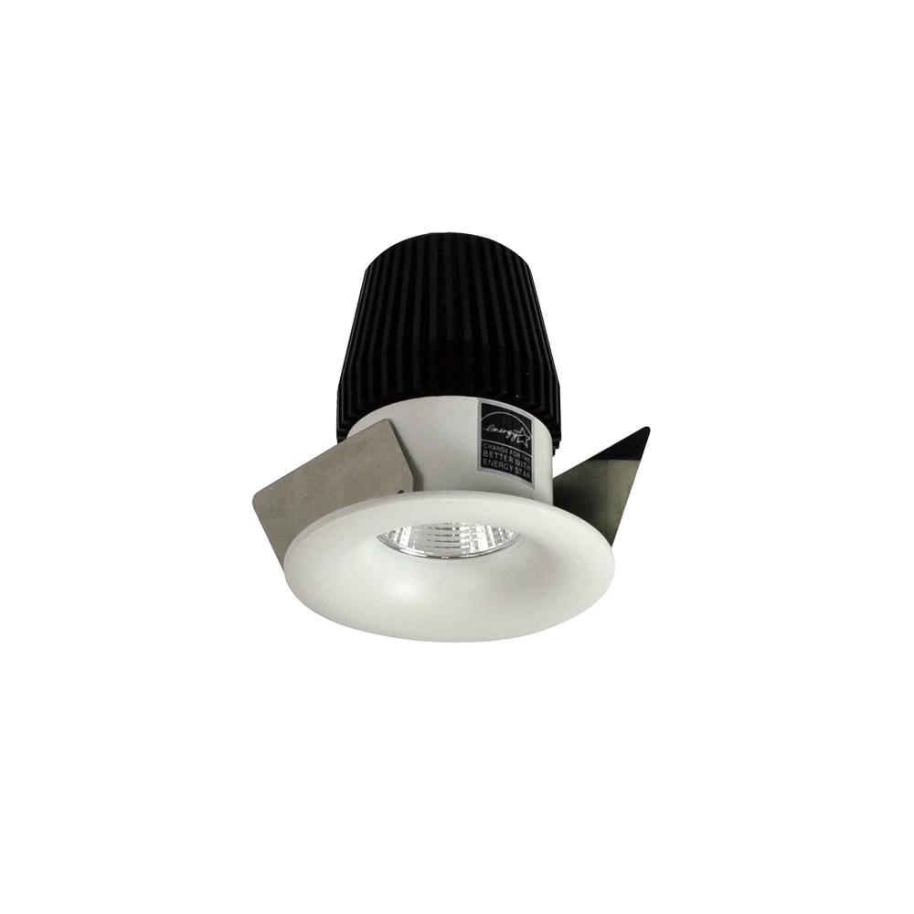 1&#34; Iolite LED BWF Round Bullnose, 600lm, 5000K, White Reflector / White Flange