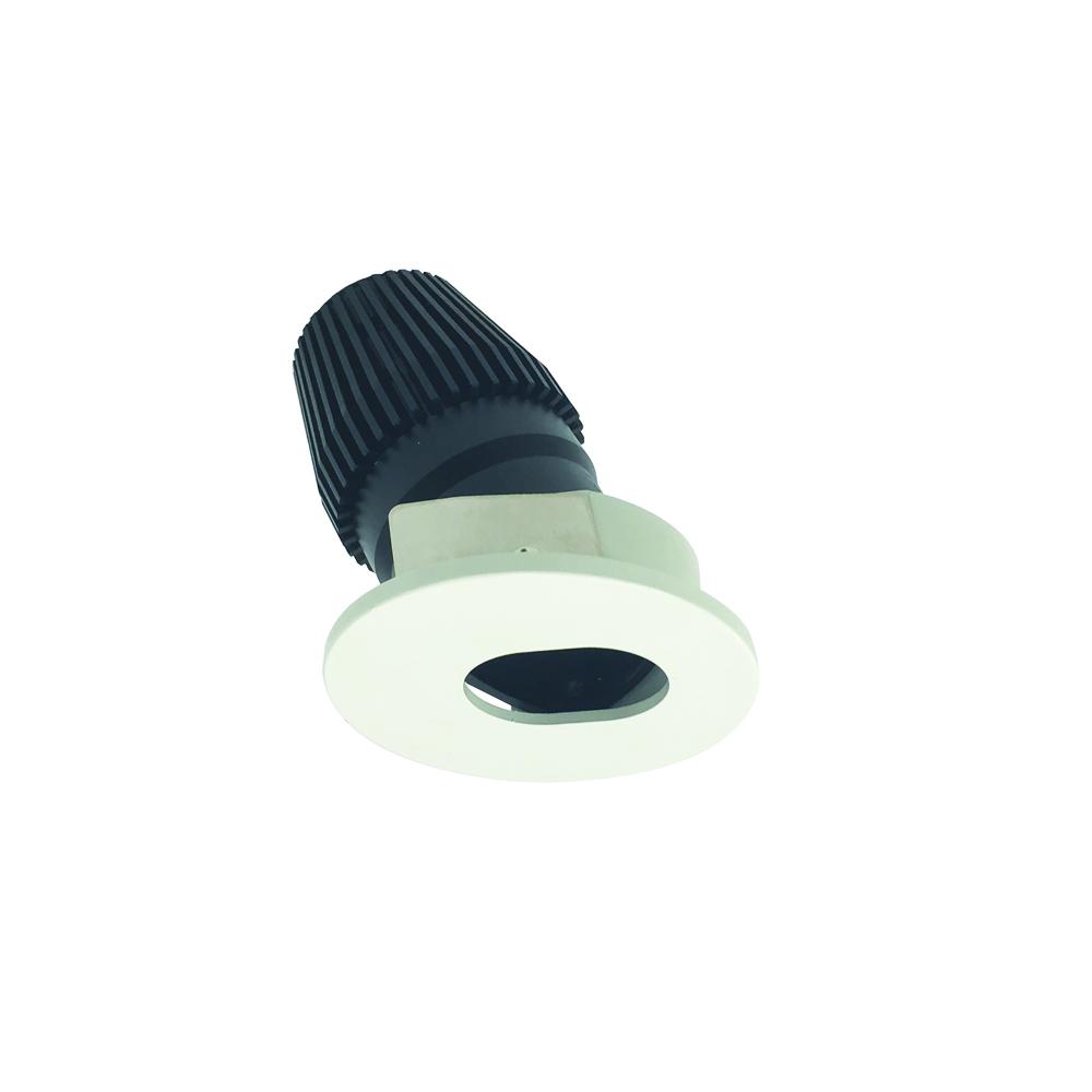 1&#34; Iolite LED BWF Round Adjustable Slot Aperture, 600lm, 3500K, Black Slot Aperture / Matte