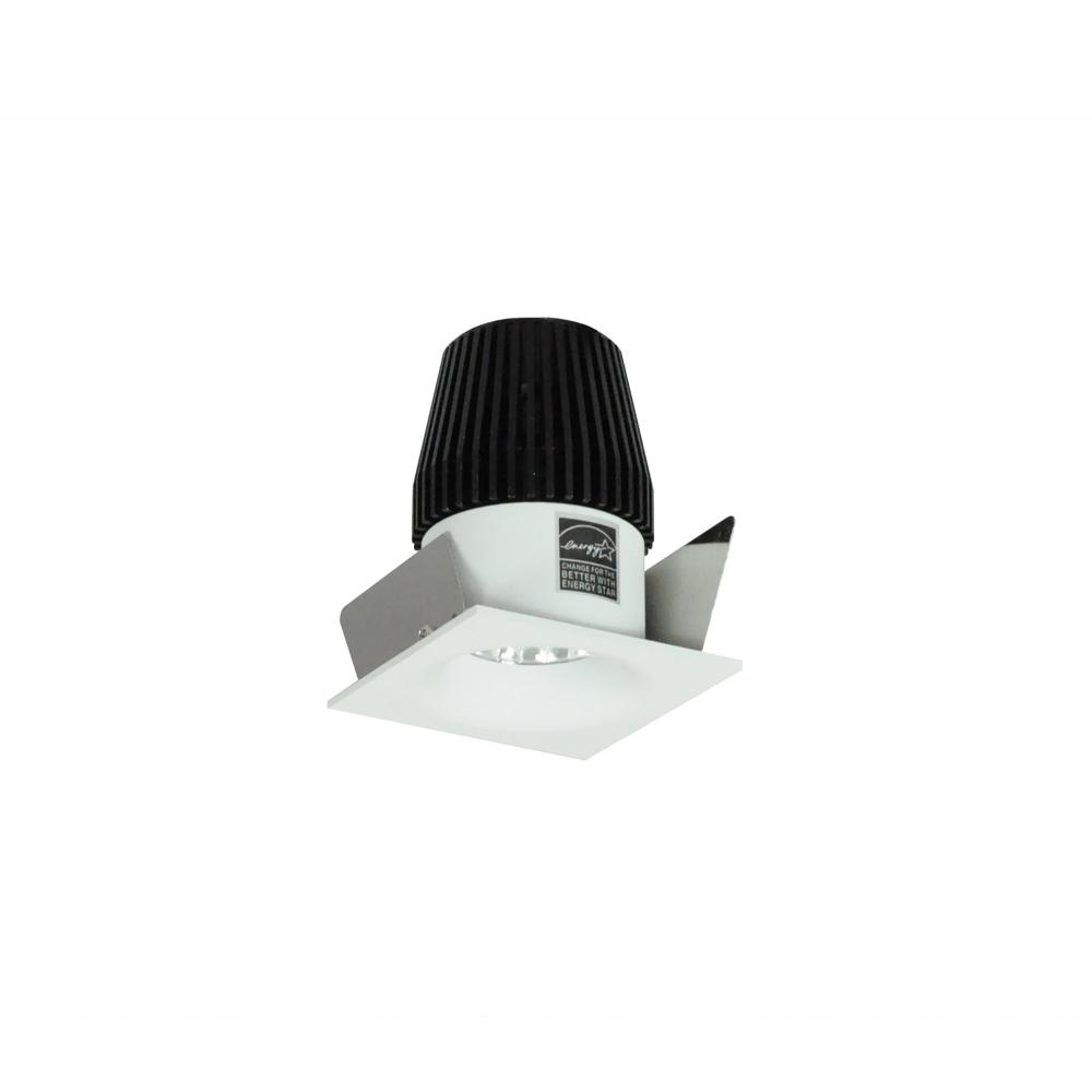 1&#34; Iolite LED BWF Square Bullnose, 600lm, Comfort Dim, Matte Powder White Reflector / Matte