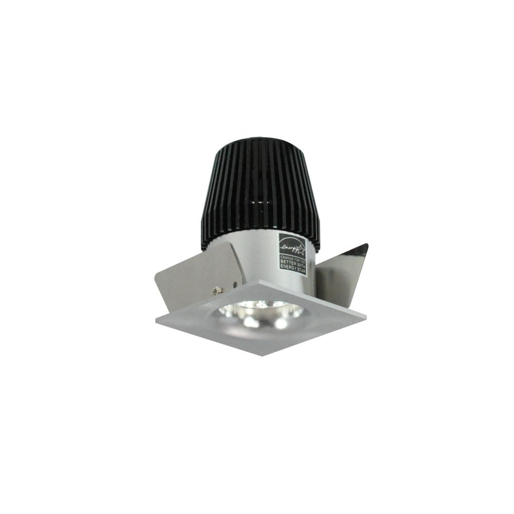 1&#34; Iolite LED NTF Square Bullnose, 600lm, 4000K, Natural Metal Reflector / Natural Metal Flange