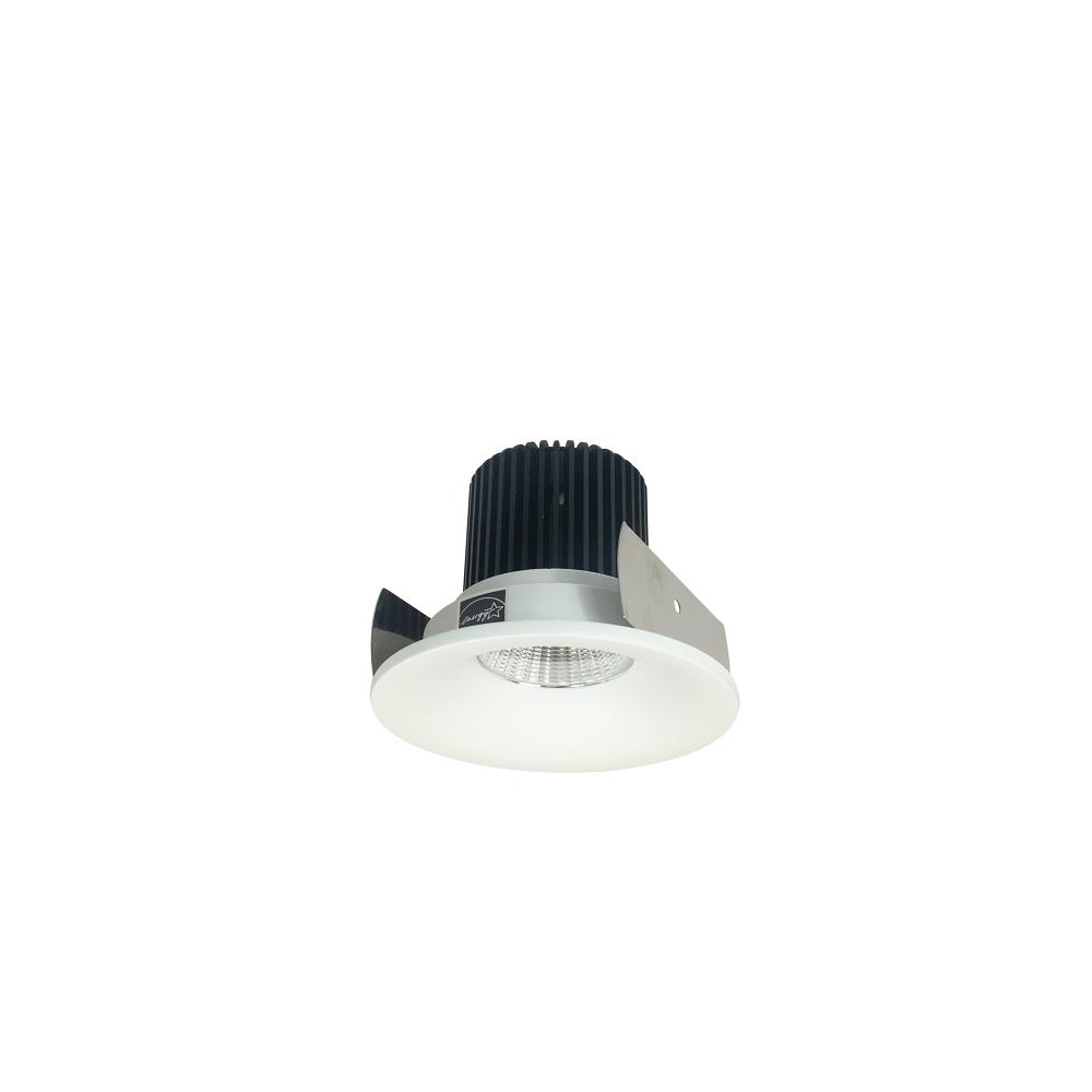 2&#34; Iolite LED Round Bullnose, 800lm / 14W, Comfort Dim, Matte Powder White Finish