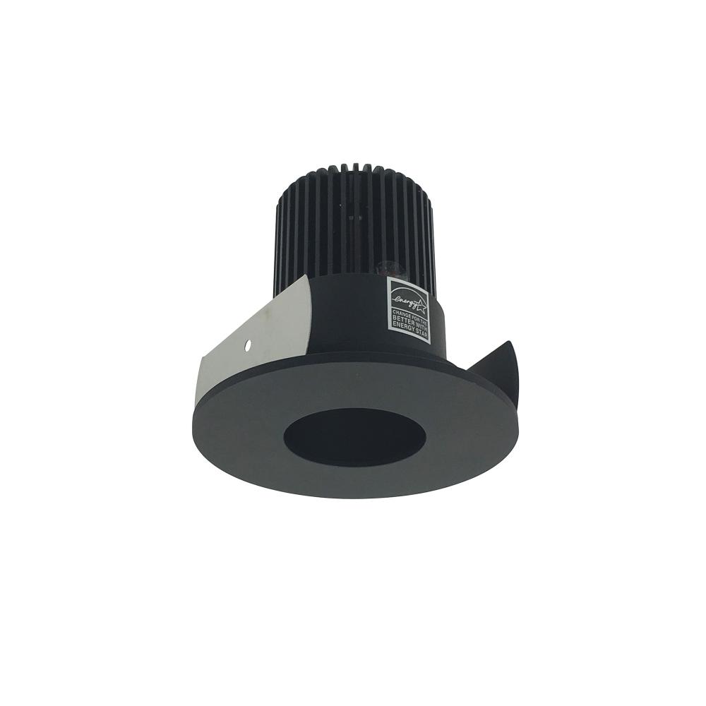 2&#34; Iolite LED Round Pinhole, 10-Degree Optic, 800lm / 12W, 3000K, Black Pinhole / Black Flange