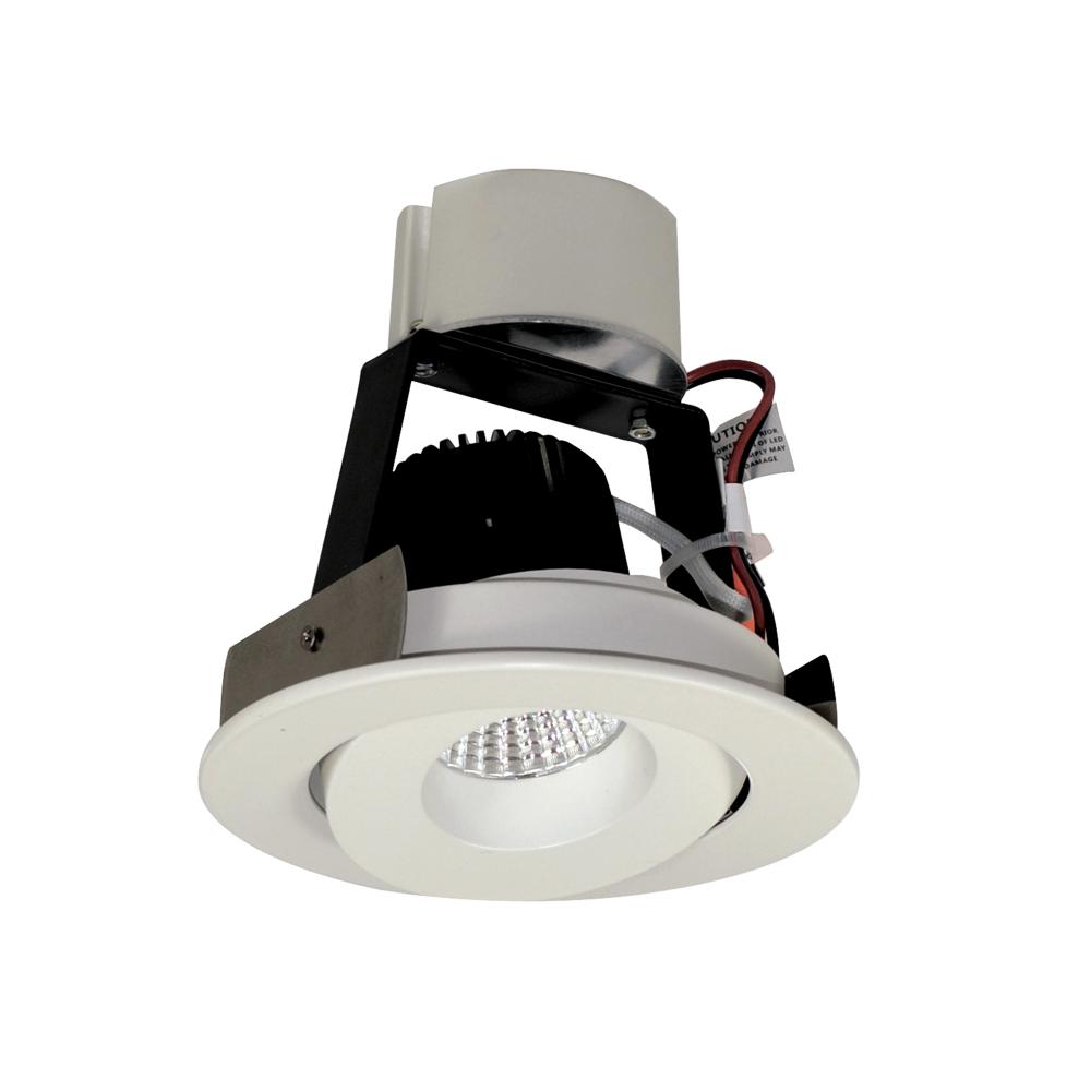 4&#34; Iolite LED Round Adjustable Gimbal Retrofit, 800lm / 14W, 5000K, White Finish