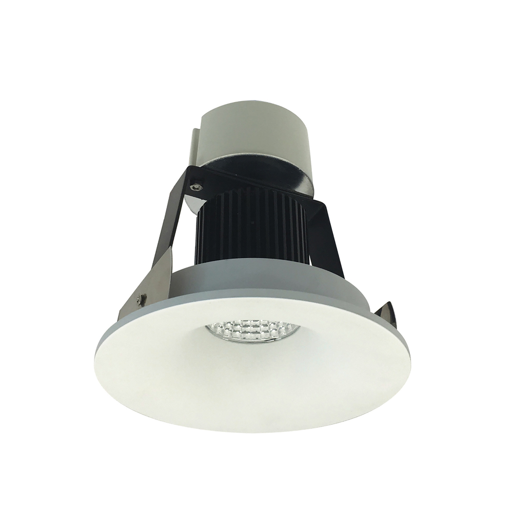 4&#34; Iolite LED Round Bullnose Retrofit, 800lm / 14W, 5000K, White Finish