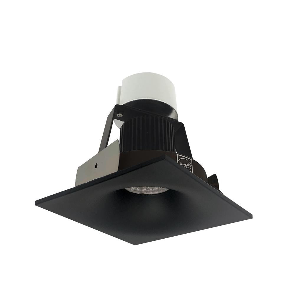 4&#34; Iolite LED Square Bullnose Retrofit, 800lm / 12W, Comfort Dim, Black Finish