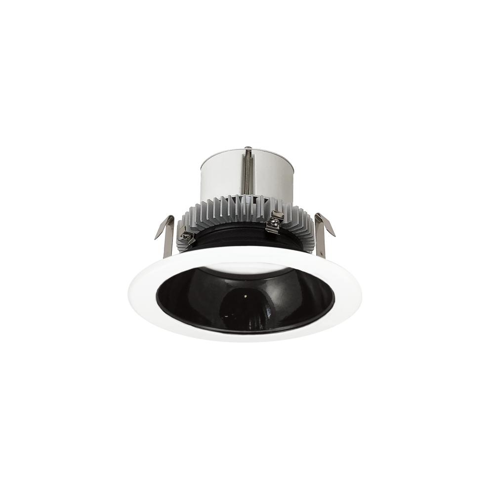 4&#34; Cobalt Click Round Retrofit Reflector, 1000lm / 12W, 4000K, Black Reflector / White Flange