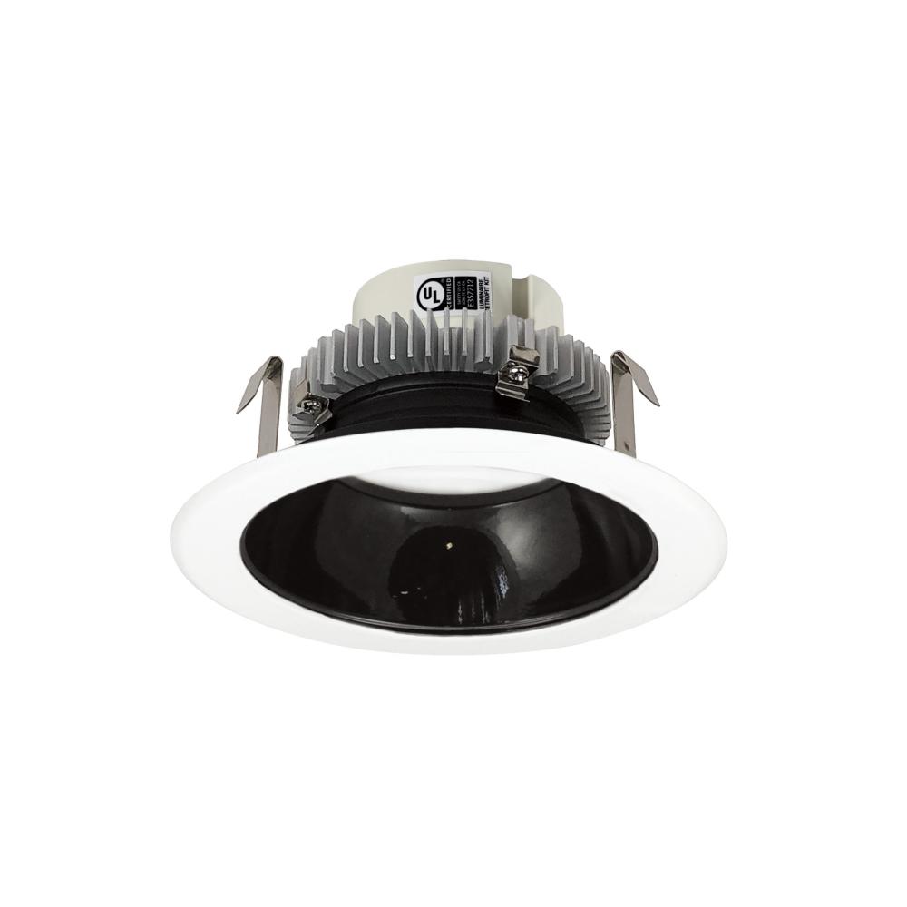 4&#34; Cobalt Click Round Retrofit Reflector, 1000lm / 13.5W, Selectable CCT, Black Reflector /