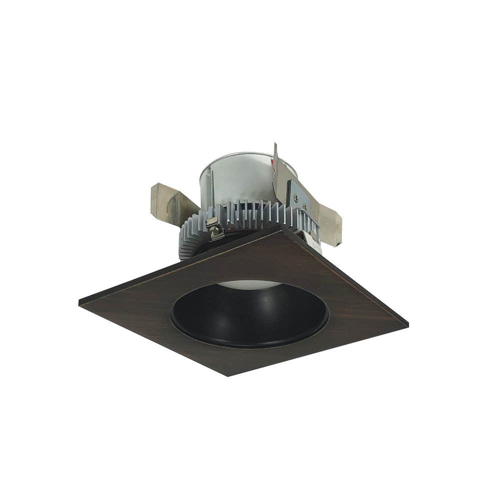 4&#34; Cobalt Click LED Retrofit, Square Reflector with Round Aperture, 750lm / 10W, 3000K, Bronze