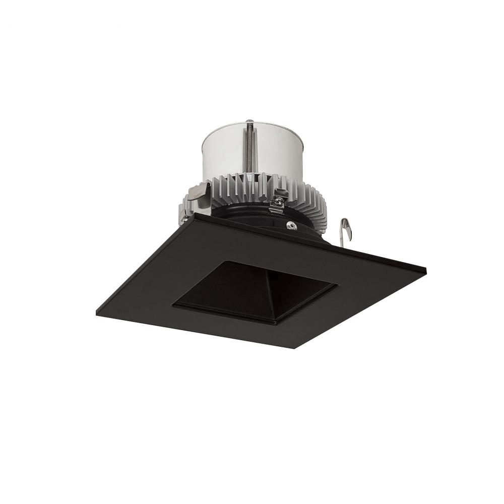 4&#34; Cobalt Click Square Retrofit Reflector with Square Aperture, 750lm / 10W, 3000K, Black