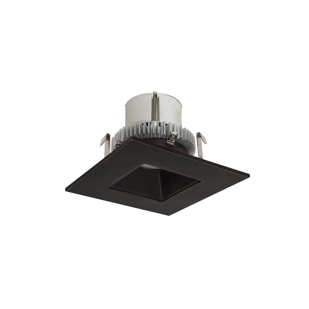 4&#34; Cobalt Click Square Retrofit Reflector with Square Aperture, 750lm / 10W, 3000K, Bronze