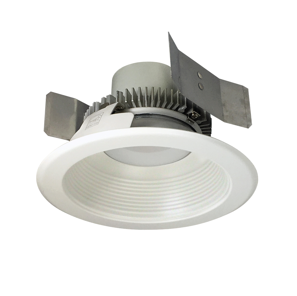 5&#34; Cobalt Click Round Retrofit Baffle, 1000lm / 12W, 2700K, White Baffle / White Flange