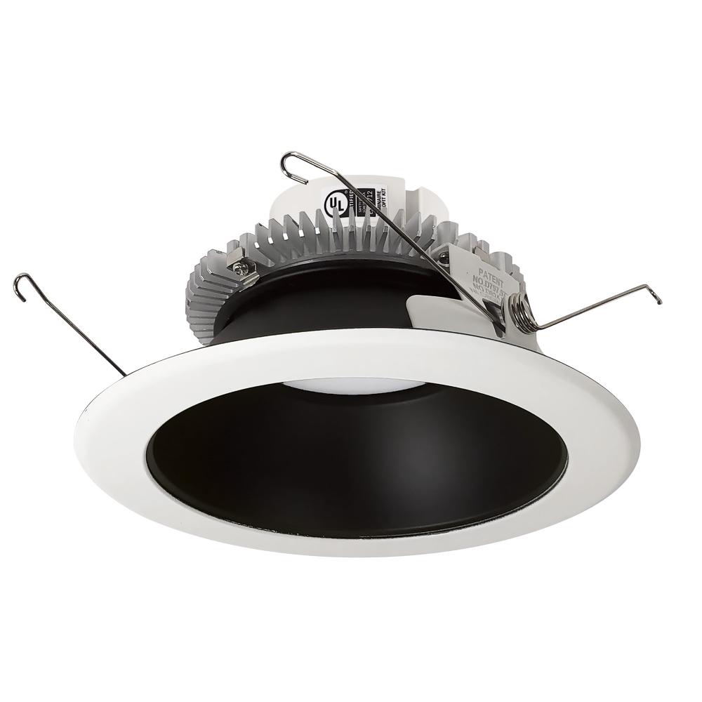 6&#34; Cobalt Click Round Retrofit Reflector, 1000lm / 13.5W, Selectable CCT, Black/White