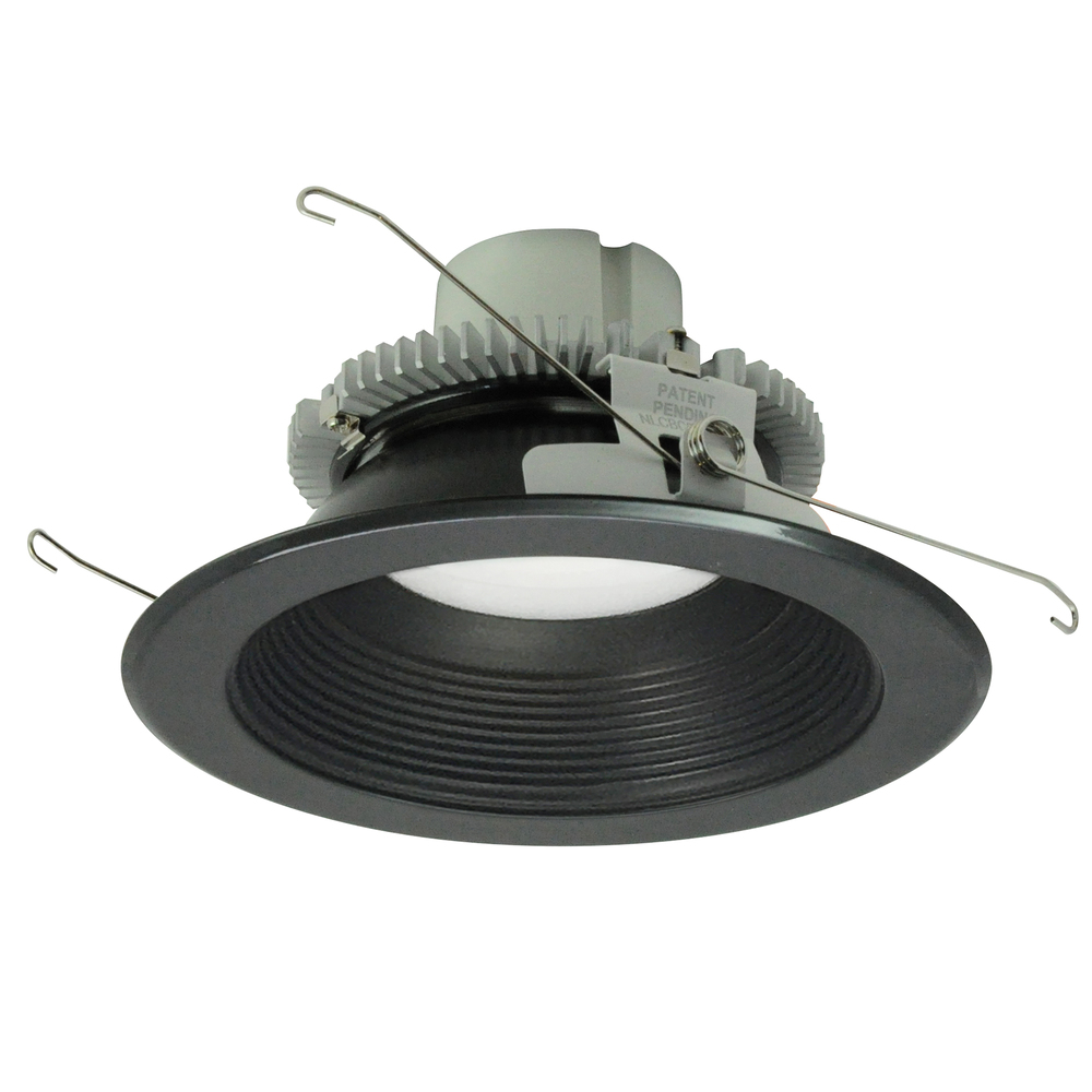 6&#34; Cobalt Click LED Retrofit, Baffle, 750lm / 10W, 4000K, Black Baffle / Black Flange, 120V-277V