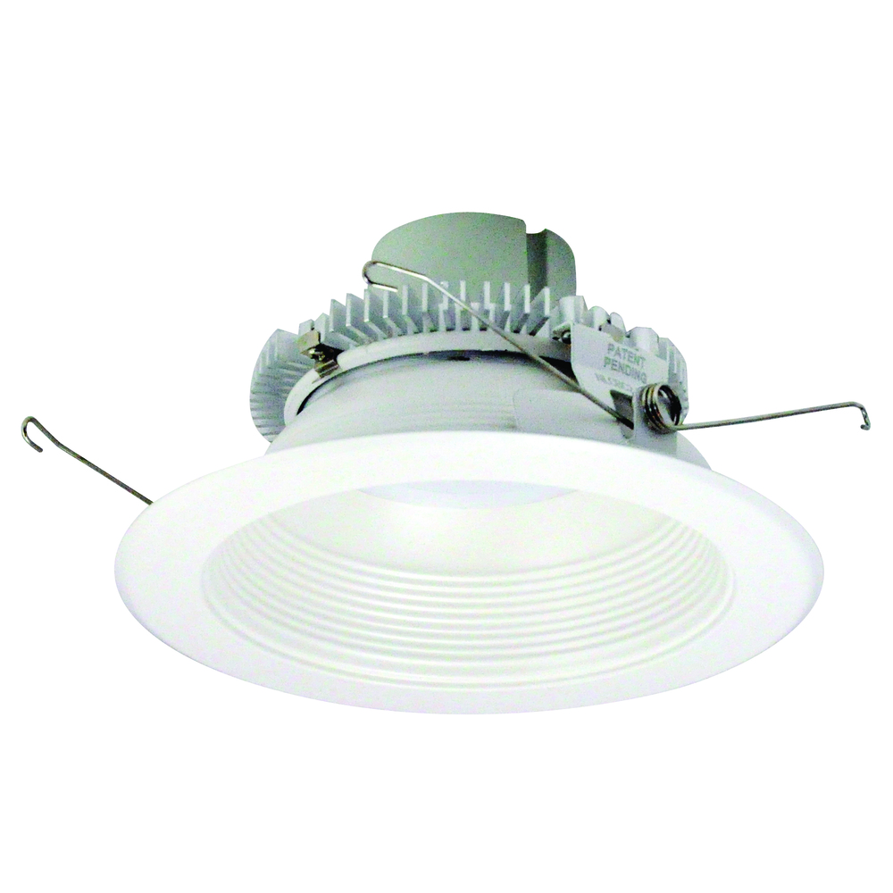 6&#34; Cobalt Click LED Retrofit, Baffle, 750lm / 10W, 3000K, White Baffle / White Flange, 120V-277V