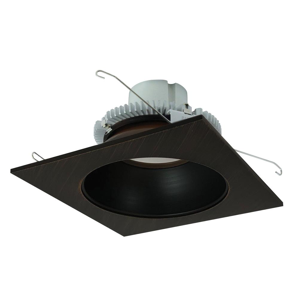 6&#34; Cobalt Click LED Retrofit, Square Reflector with Round Aperture, 1000lm / 12W, 3000K, Bronze