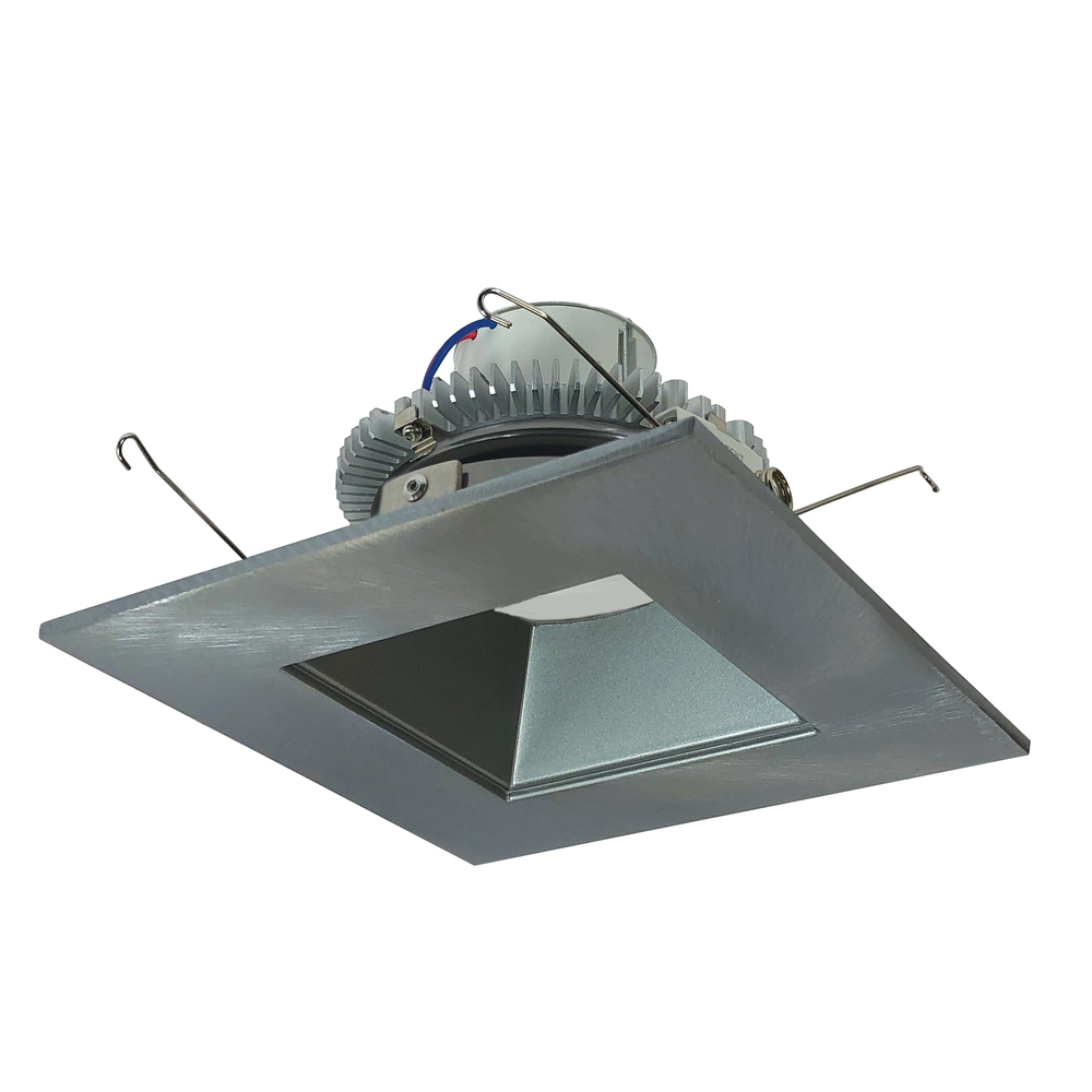 6&#34; Cobalt Click LED Retrofit, Square Reflector, 750lm / 10W, 2700K, Natural Metal Reflector /