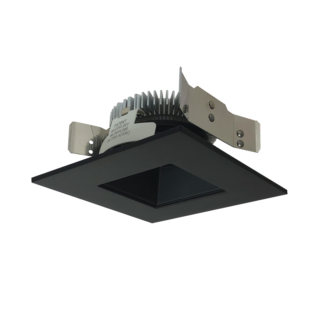 4&#34; Cobalt Shallow High Lumen LED Trim, Square/Square Regress, 1250lm, 4000K, Bronze