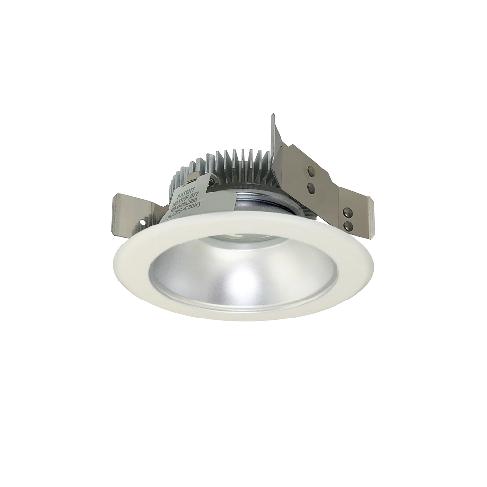 4&#34; Cobalt Shallow High Lumen LED Trim, Round Reflector, 1250lm, 3000K, Haze/MPW