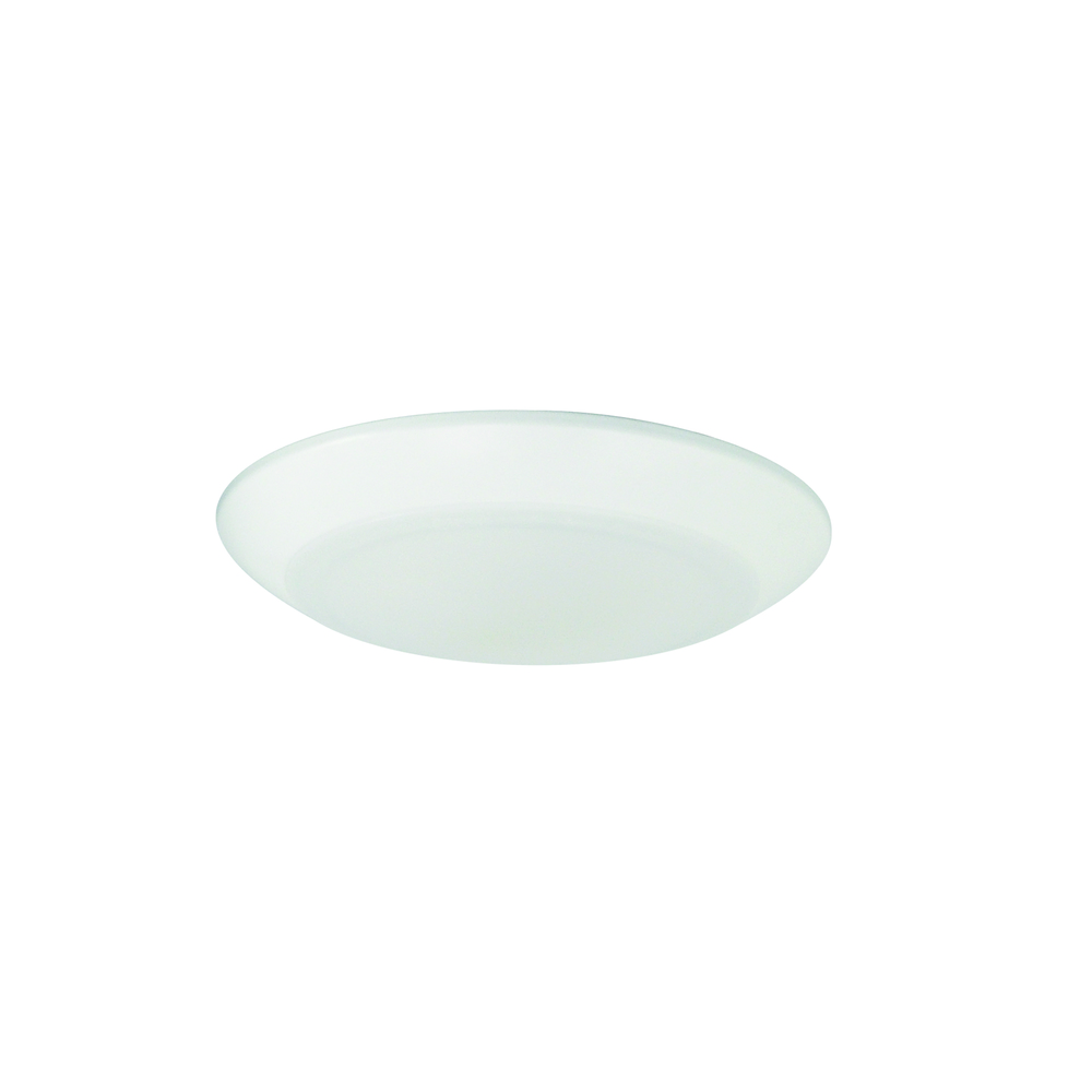 4&#34; AC T24 Opal LED Surface Mount, 850lm / 13W, 4000K, White finish