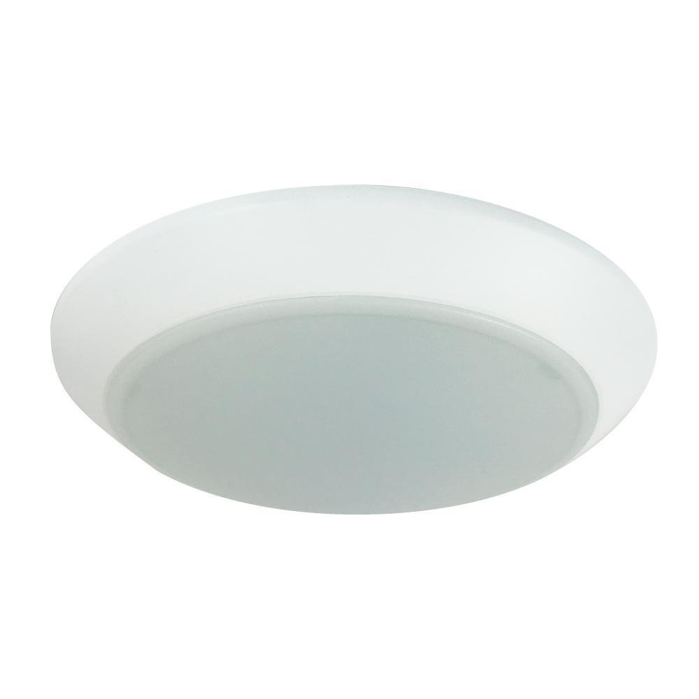 8&#34; AC Opal LED Surface Mount, 2150lm / 30W, 2700K, White finish