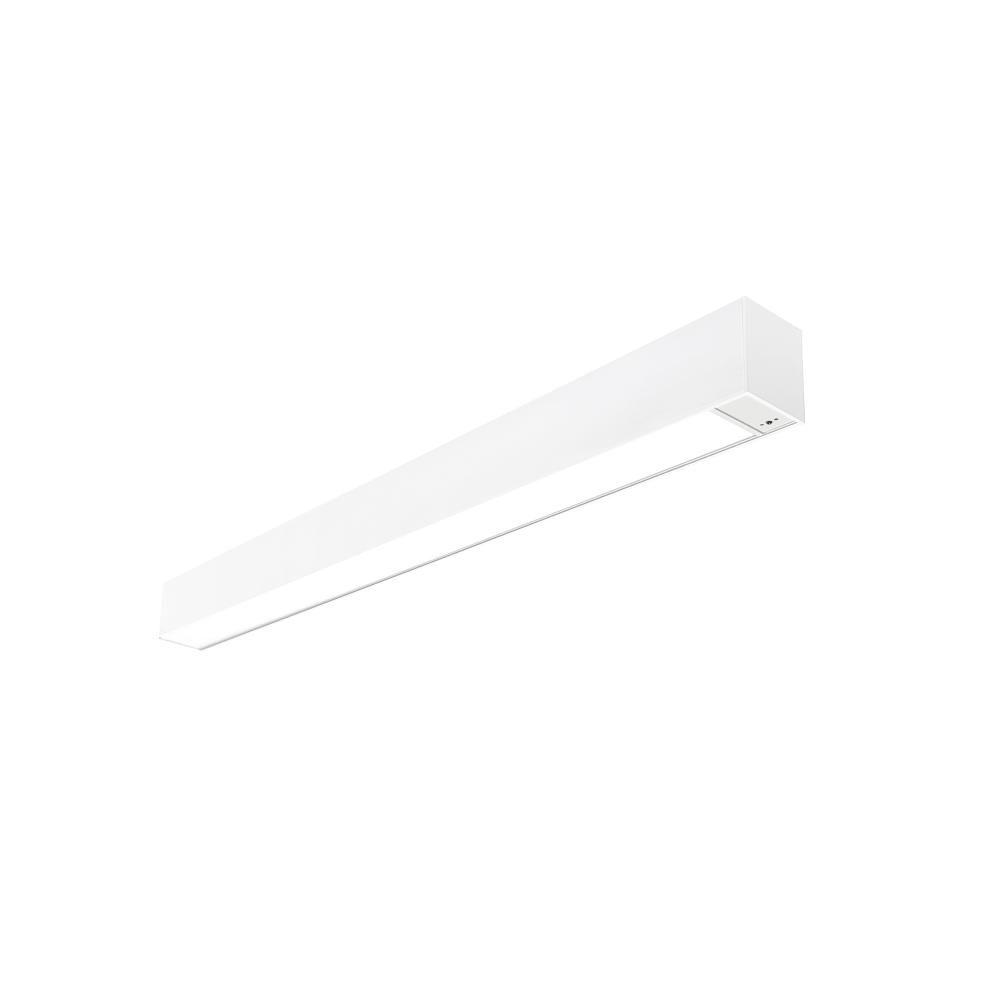 2&#39; L-Line LED Indirect/Direct Linear, 3710lm / Selectable CCT, White Finish, with Motion Sensor