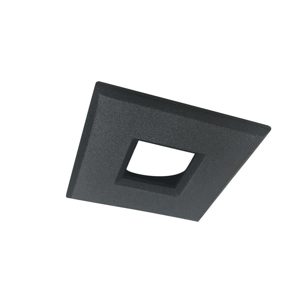 1&#34; Square M1 Stainless Steel Trim, Black