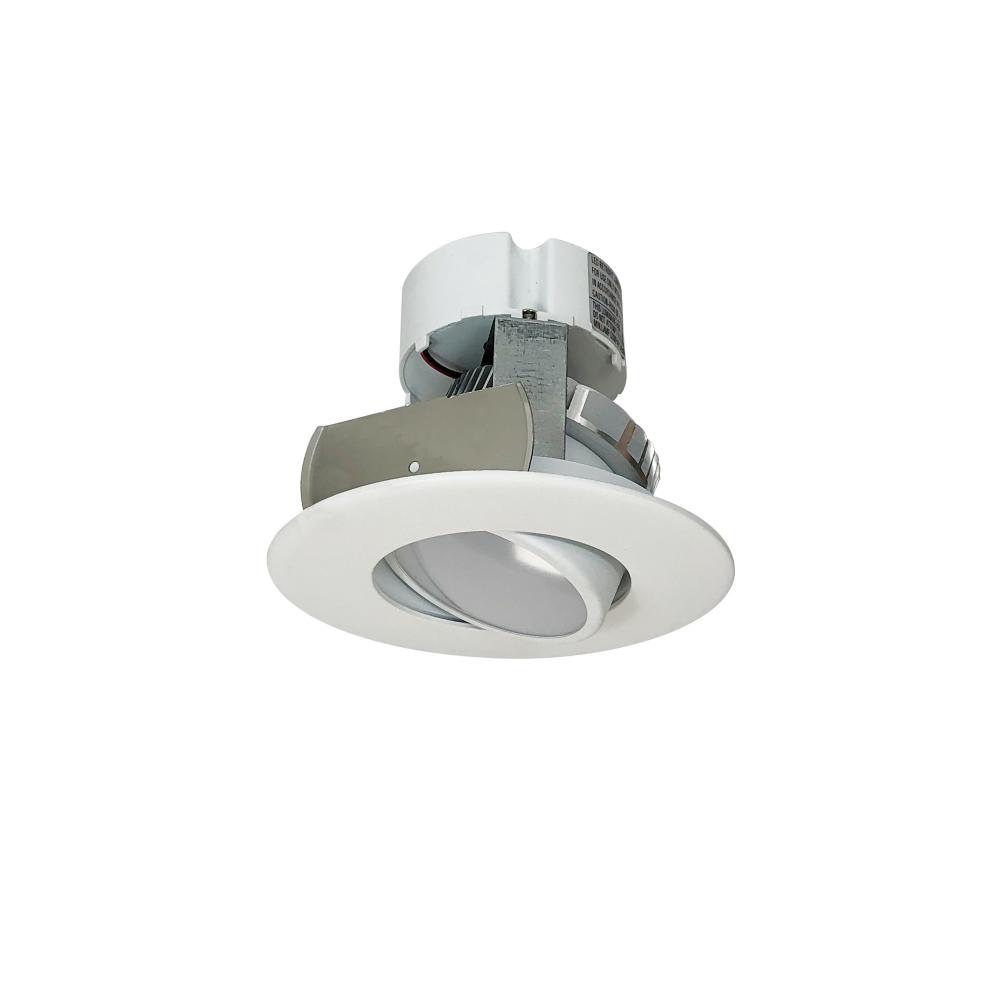 4&#34; Onyx LED Adjustable Retrofit, 700lm / 10.5W, 4000K, White finish