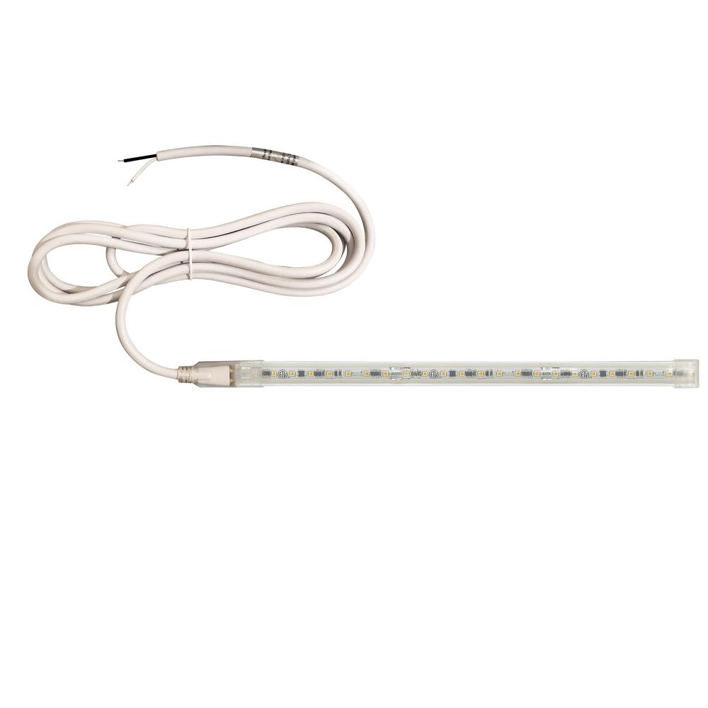 Custom Cut 16-ft, 8-in 120V Continuous LED Tape Light, 330lm / 3.6W per foot, 3000K, w/ Mounting