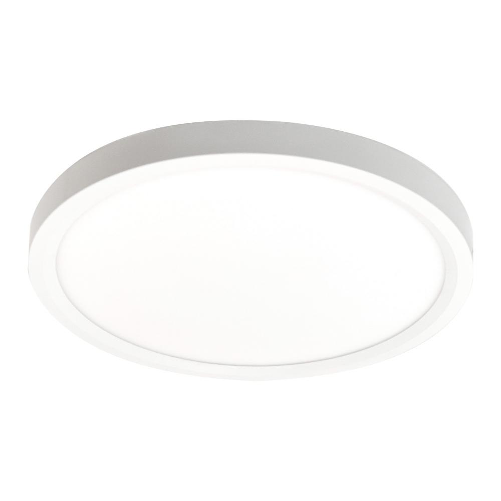 11&#34; wELO LED Surface Mount, 1588lm / 15W, 2700K, 80+ CRI, 120-277V; 0-10V, White