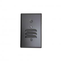 Nora NSW-6619PC/BZ - Mini LED Step Light w/ Photocell, Horizontal & Vertical Louver Face Plates, 1W, 90+ CRI, 2700K,