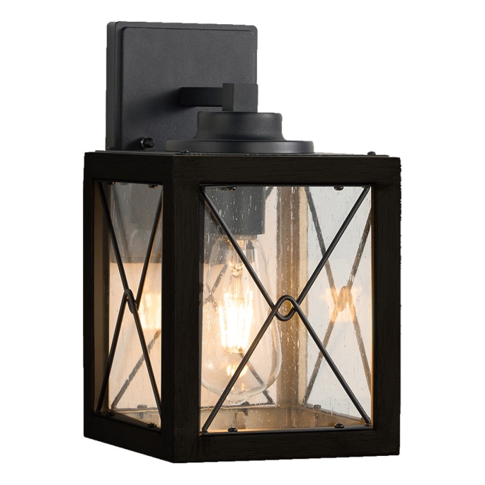 Cameron 1 Light Outdoor Wall Sconce 12&#34;, Mango