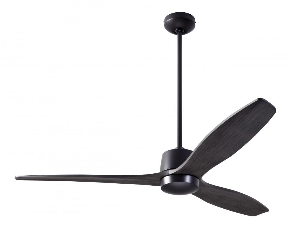 Arbor DC Fan; Dark Bronze Finish; 54&#34; Ebony Blades; No Light; Remote Control