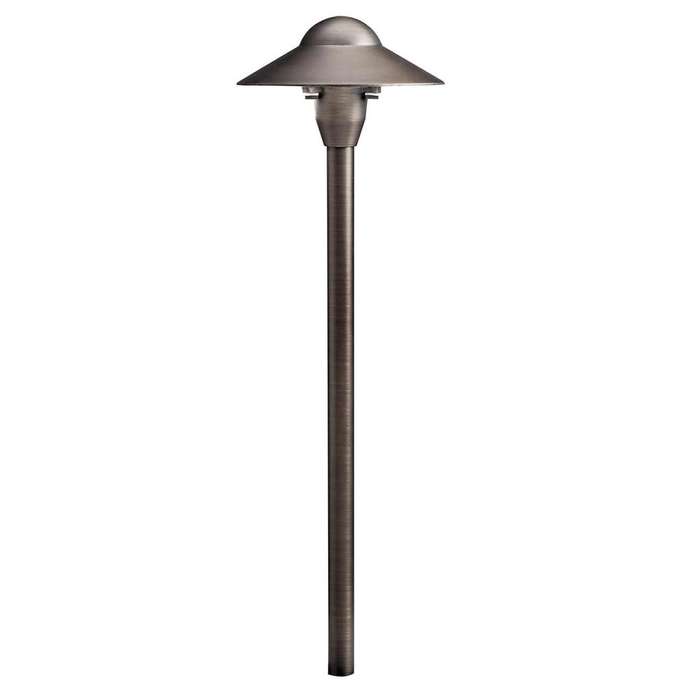 Cast Brass Small Dome Path Light