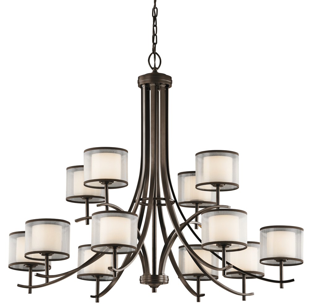 Tallie™ 12 Light Chandelier Mission Bronze