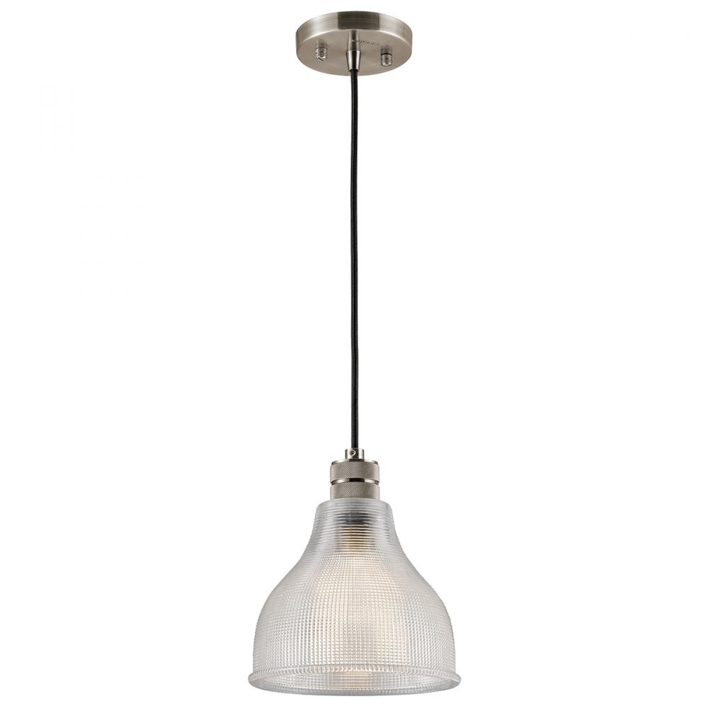 Devin 8&#34; 1 Light Mini Pendant Classic Pewter