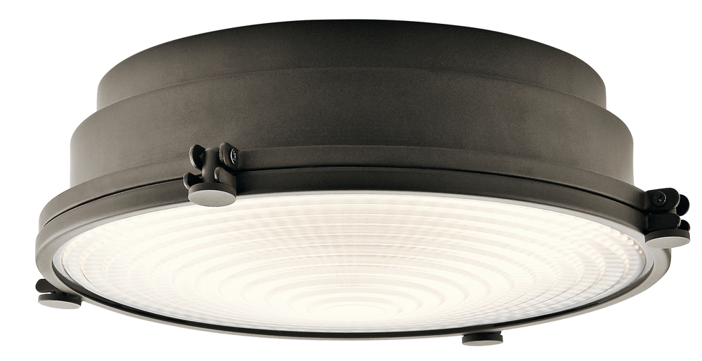 Hatteras Bay™ 13&#34; LED Flush Mount Olde Bronze®