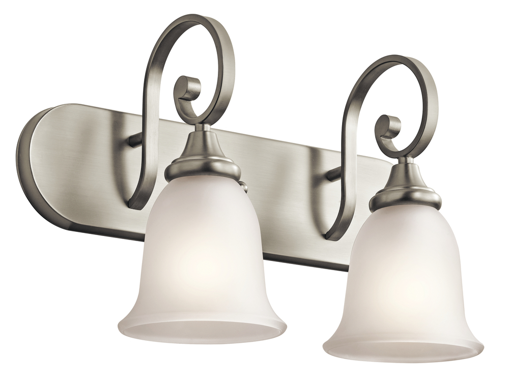 Monroe™ 2 Light Vanity Light Brushed Nickel