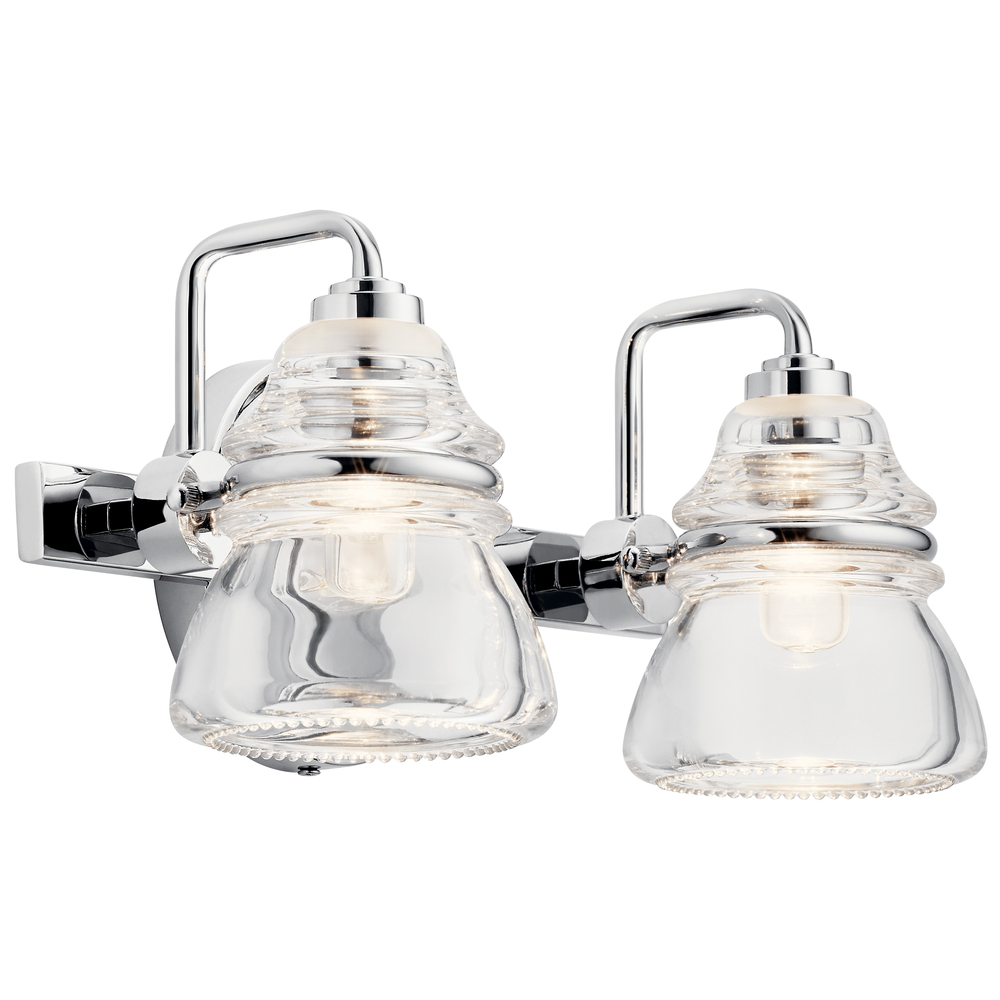 Talland 2 Light Vanity Light Chrome