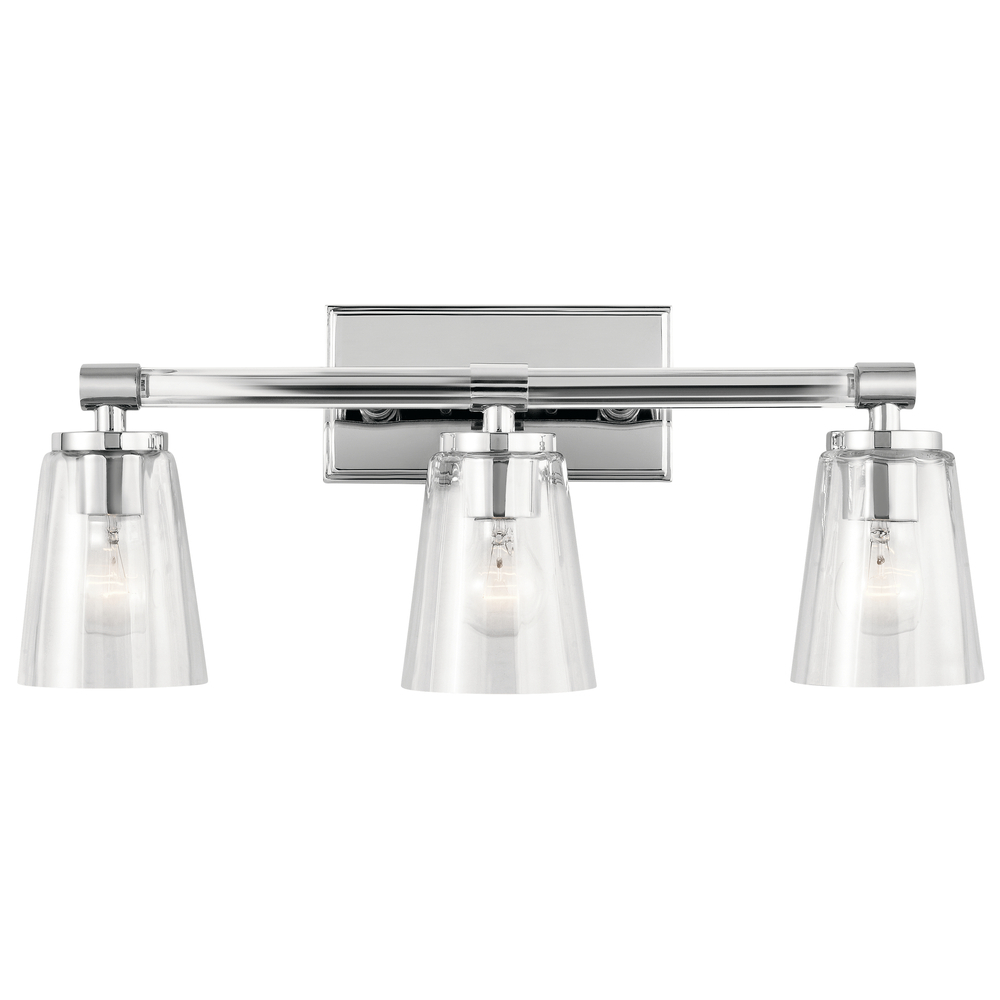 Audrea™ 3 Light Vanity Light Chrome