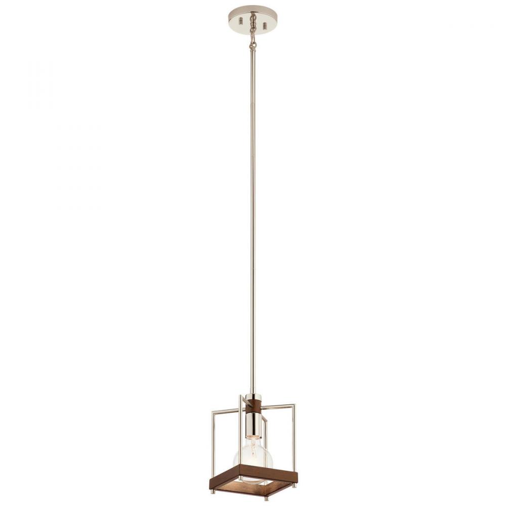 Tanis™ 1 Light Pendant Auburn Stained