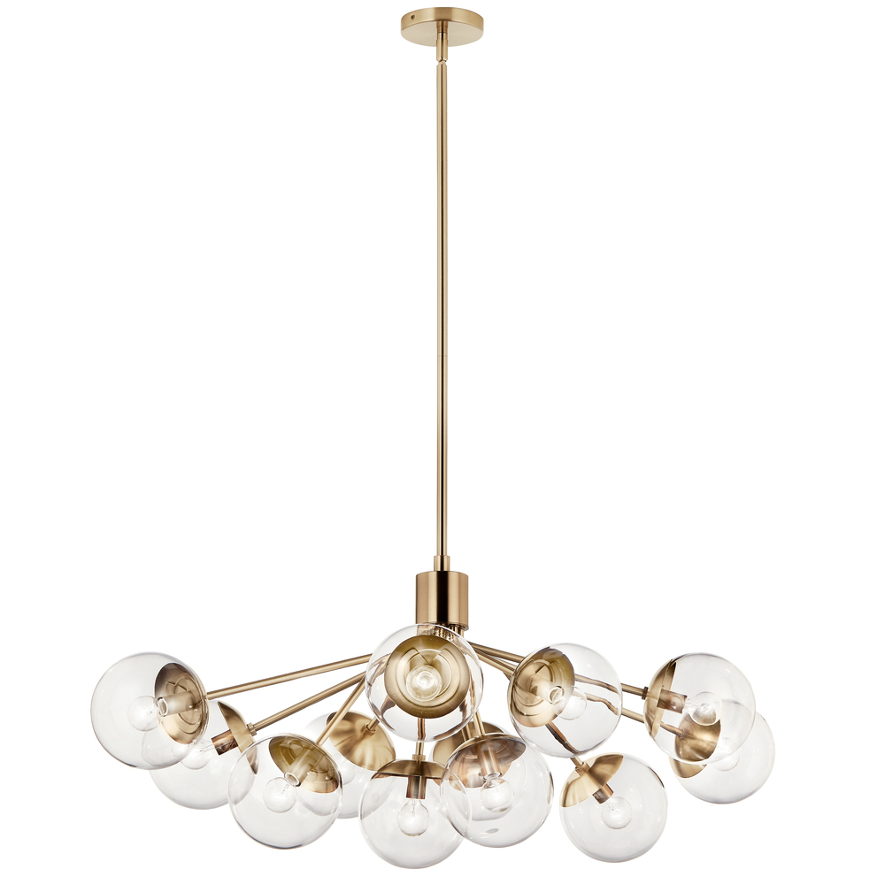 Linear Chandelier Convertible 12Lt