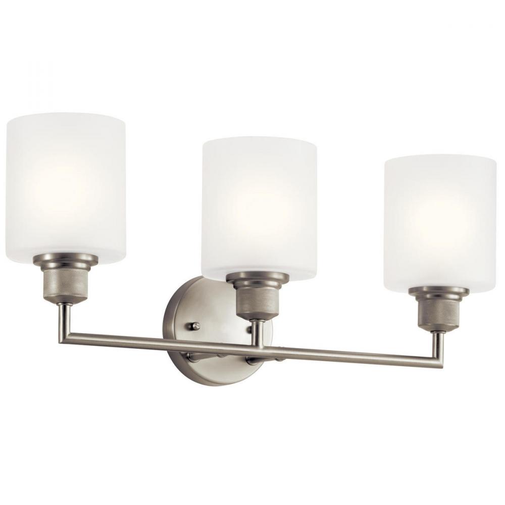 Lynn Haven™ 3 Light Vanity Light Brushed Nickel