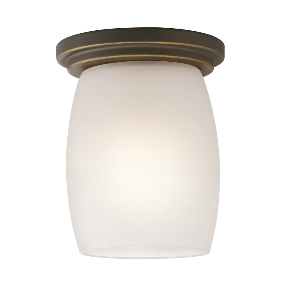 Eileen™ 1 Light Flush Mount Olde Bronze®