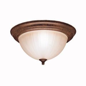 13.25&#34; 2 Light Flush Mount Tannery Bronze™